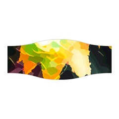 Forest Trees Nature Wood Green Stretchable Headband by Pakrebo