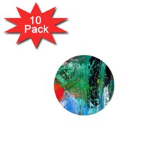 Garden 2 1  Mini Buttons (10 Pack)  by WILLBIRDWELL