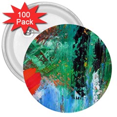 Garden 2 3  Buttons (100 Pack)  by WILLBIRDWELL