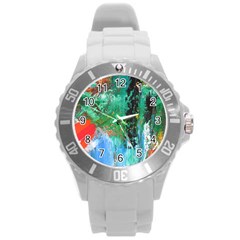 Garden 2 Round Plastic Sport Watch (l) by WILLBIRDWELL