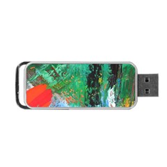 Garden 2 Portable Usb Flash (one Side) by WILLBIRDWELL