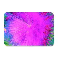 Psychedelic Purple Garden Milkweed Flower Plate Mats by myrubiogarden