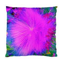 Psychedelic Purple Garden Milkweed Flower Standard Cushion Case (one Side) by myrubiogarden