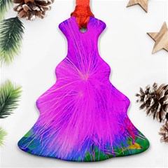 Psychedelic Purple Garden Milkweed Flower Ornament (christmas Tree) 