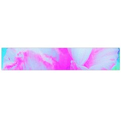 Abstract Pink Hibiscus Bloom With Flower Power Large Flano Scarf 