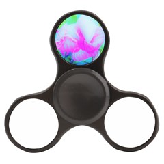 Abstract Pink Hibiscus Bloom With Flower Power Finger Spinner by myrubiogarden