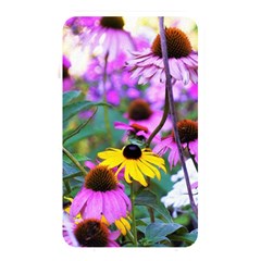 Yellow Flowers In The Purple Coneflower Garden Memory Card Reader (rectangular) by myrubiogarden