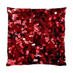 The Ruby Garland Shimmer Standard Cushion Case (one Side) by WensdaiAmbrose