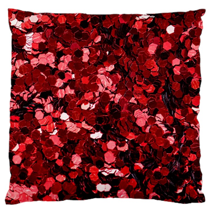 The Ruby Garland Shimmer Standard Flano Cushion Case (Two Sides)