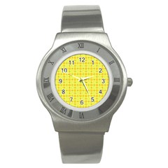 Traditional Patterns Chrysanthemum Stainless Steel Watch