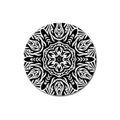 Pattern Star Design Texture Magnet 3  (round) by Pakrebo