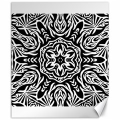 Pattern Star Design Texture Canvas 8  X 10  by Pakrebo