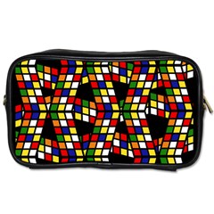 Graphic Pattern Rubiks Cube Cube Toiletries Bag (two Sides) by Pakrebo