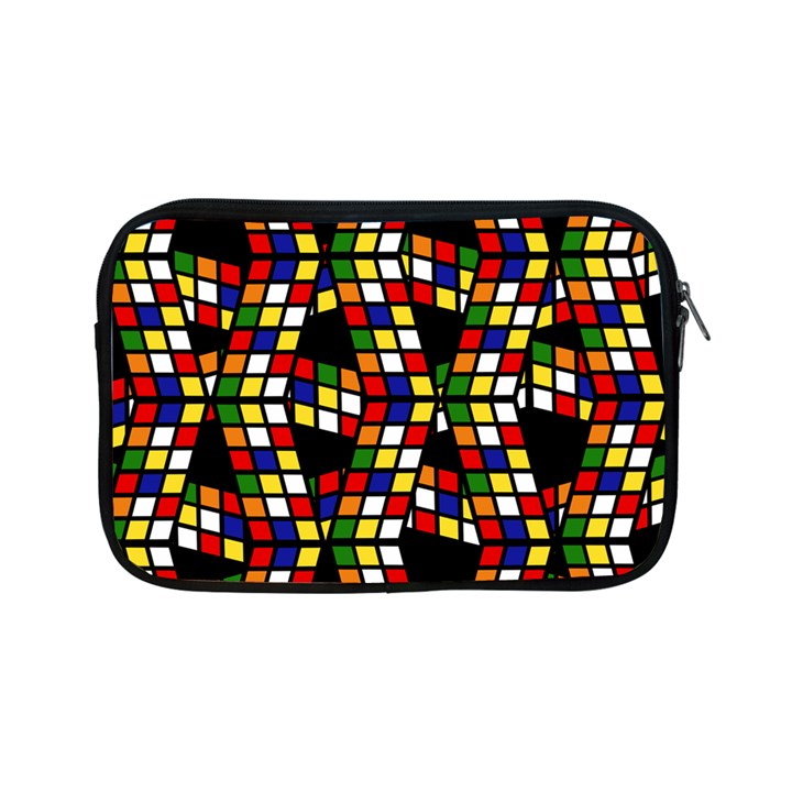 Graphic Pattern Rubiks Cube Cube Apple iPad Mini Zipper Cases