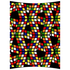 Graphic Pattern Rubiks Cube Cube Back Support Cushion