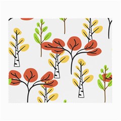 Tree Autumn Forest Landscape Small Glasses Cloth by Pakrebo