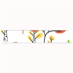 Tree Autumn Forest Landscape Small Bar Mats by Pakrebo