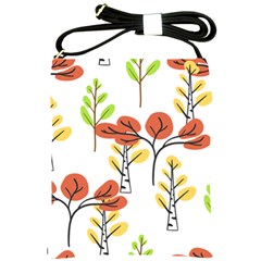 Tree Autumn Forest Landscape Shoulder Sling Bag by Pakrebo