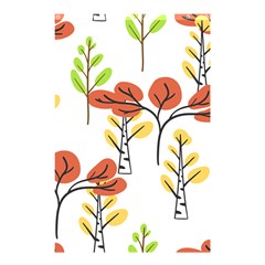 Tree Autumn Forest Landscape Shower Curtain 48  X 72  (small)  by Pakrebo