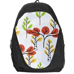 Tree Autumn Forest Landscape Backpack Bag by Pakrebo