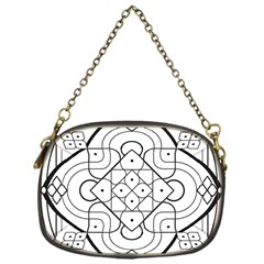 Mandala Drawing Dyes Page Chain Purse (one Side) by Pakrebo