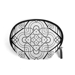 Mandala Drawing Dyes Page Accessory Pouch (small) by Pakrebo