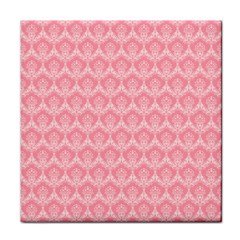 Damask Floral Design Seamless Face Towel