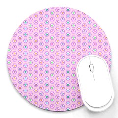 A Hexagonal Pattern Round Mousepads by Pakrebo