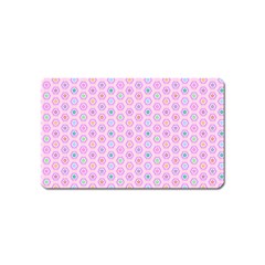 A Hexagonal Pattern Magnet (name Card) by Pakrebo