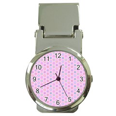 A Hexagonal Pattern Money Clip Watches by Pakrebo