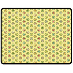 A Hexagonal Pattern Fleece Blanket (medium)  by Pakrebo