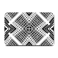 Pattern Tile Repeating Geometric Small Doormat  by Pakrebo