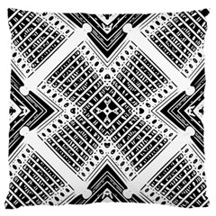 Pattern Tile Repeating Geometric Large Flano Cushion Case (two Sides) by Pakrebo