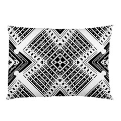 Pattern Tile Repeating Geometric Pillow Case by Pakrebo