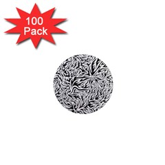 Flames Fire Pattern Digital Art 1  Mini Magnets (100 Pack)  by Pakrebo