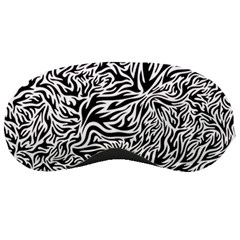 Flames Fire Pattern Digital Art Sleeping Masks by Pakrebo