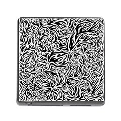 Flames Fire Pattern Digital Art Memory Card Reader (square 5 Slot) by Pakrebo