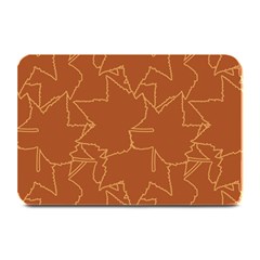 Autumn Leaves Repeat Pattern Plate Mats by Pakrebo