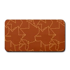 Autumn Leaves Repeat Pattern Medium Bar Mats by Pakrebo