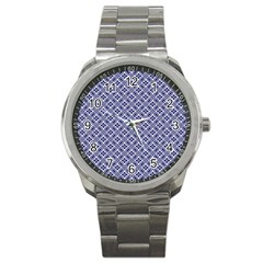 Wreath Differences Indigo Deep Blue Sport Metal Watch