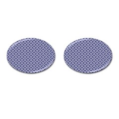 Wreath Differences Indigo Deep Blue Cufflinks (Oval)