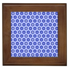 A Hexagonal Pattern Framed Tiles