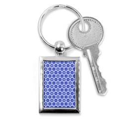 A Hexagonal Pattern Key Chains (Rectangle) 