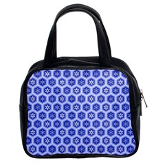 A Hexagonal Pattern Classic Handbag (Two Sides)