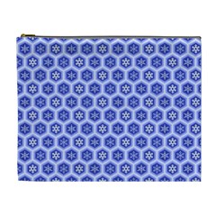 A Hexagonal Pattern Cosmetic Bag (XL)