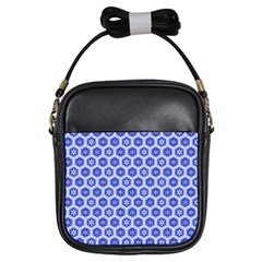 A Hexagonal Pattern Girls Sling Bag