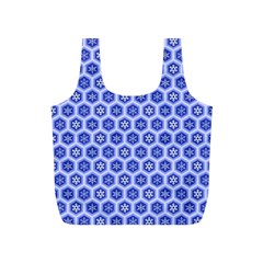 A Hexagonal Pattern Full Print Recycle Bag (S)