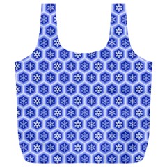 A Hexagonal Pattern Full Print Recycle Bag (XL)