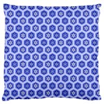 A Hexagonal Pattern Large Flano Cushion Case (Two Sides) Front