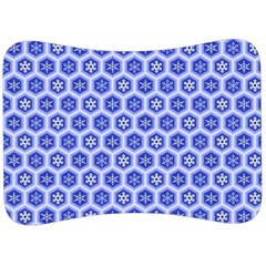 A Hexagonal Pattern Velour Seat Head Rest Cushion